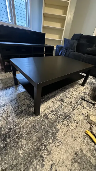 Coffee table assembly project by FurniSet Pro