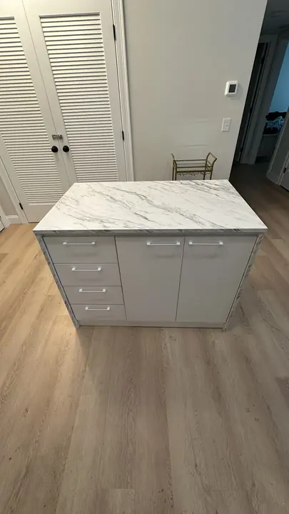 Kitchen island assembly project by FurniSet Pro