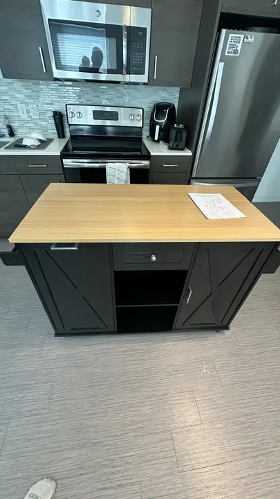 Kitchen island assembly project by FurniSet Pro