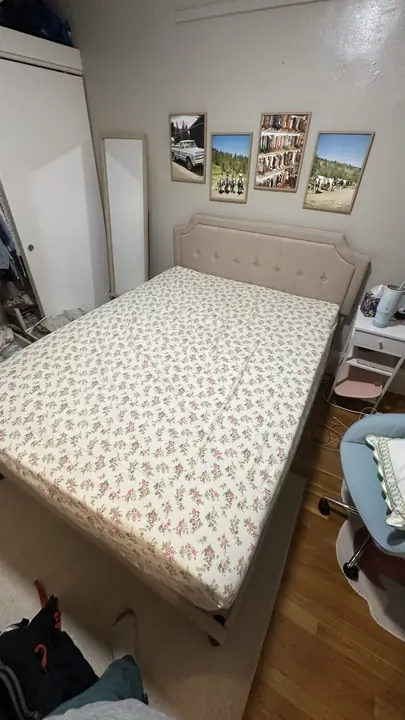 Bed frame assembly project by FurniSet Pro