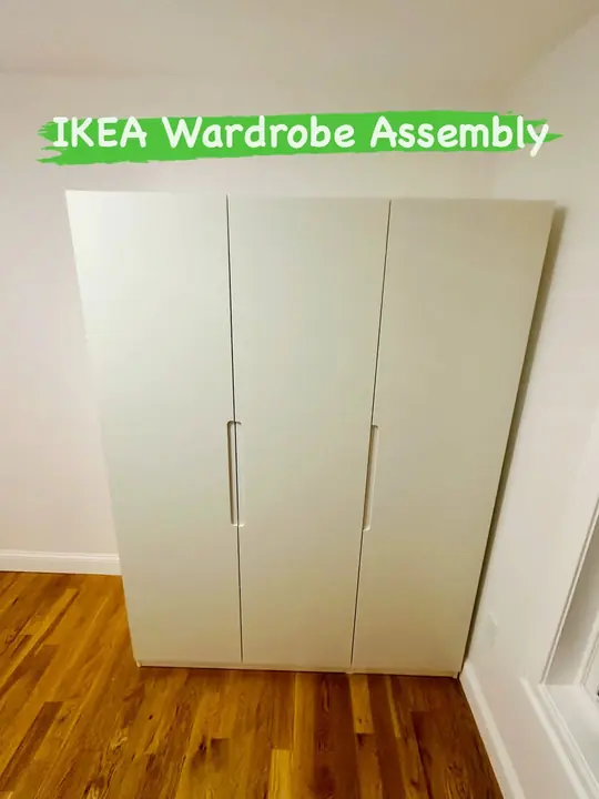 Wardrobe assembly project by FurniSet Pro