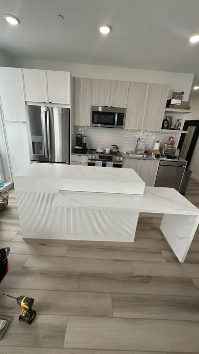 Kitchen island assembly project by FurniSet Pro