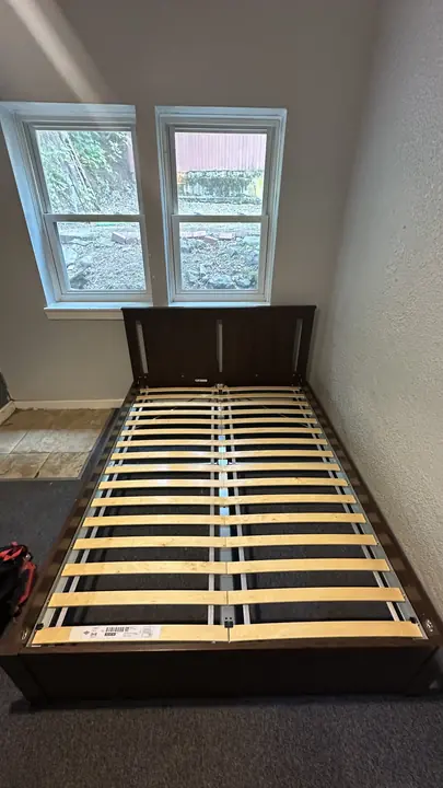 Bed frame assembly project by FurniSet Pro