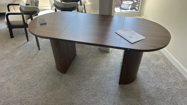 Dining table assembly project by FurniSet Pro