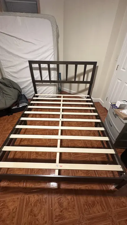 Bed frame assembly project by FurniSet Pro