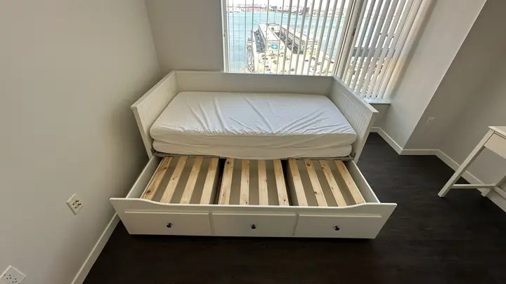 Bed frame assembly project by FurniSet Pro