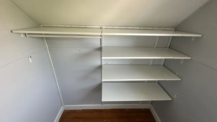 Closet system assembly project by FurniSet Pro