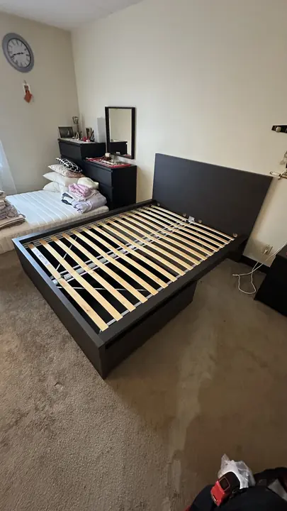 Bed frame assembly project by FurniSet Pro