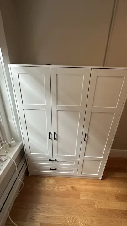 Wardrobe assembly project by FurniSet Pro