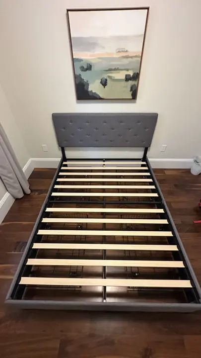 Bed frame assembly project by FurniSet Pro