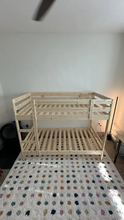 Bunk bed assembly project by FurniSet Pro