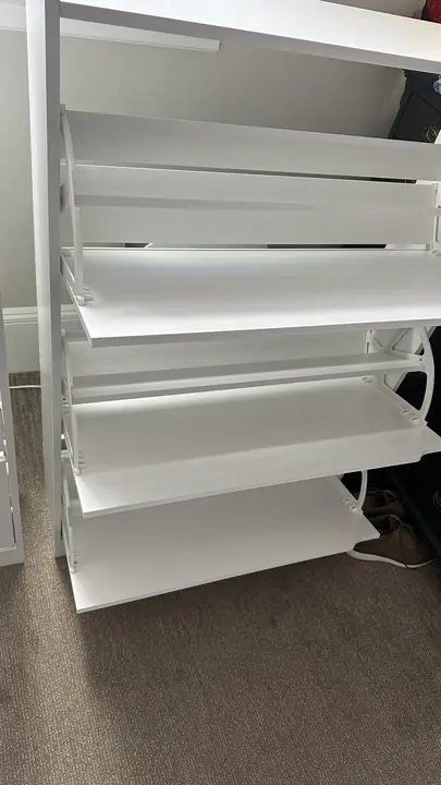 Shoe cabinet / Shoe rack assembly project by FurniSet Pro